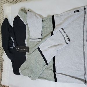 Boys long sleeve hooded shirt